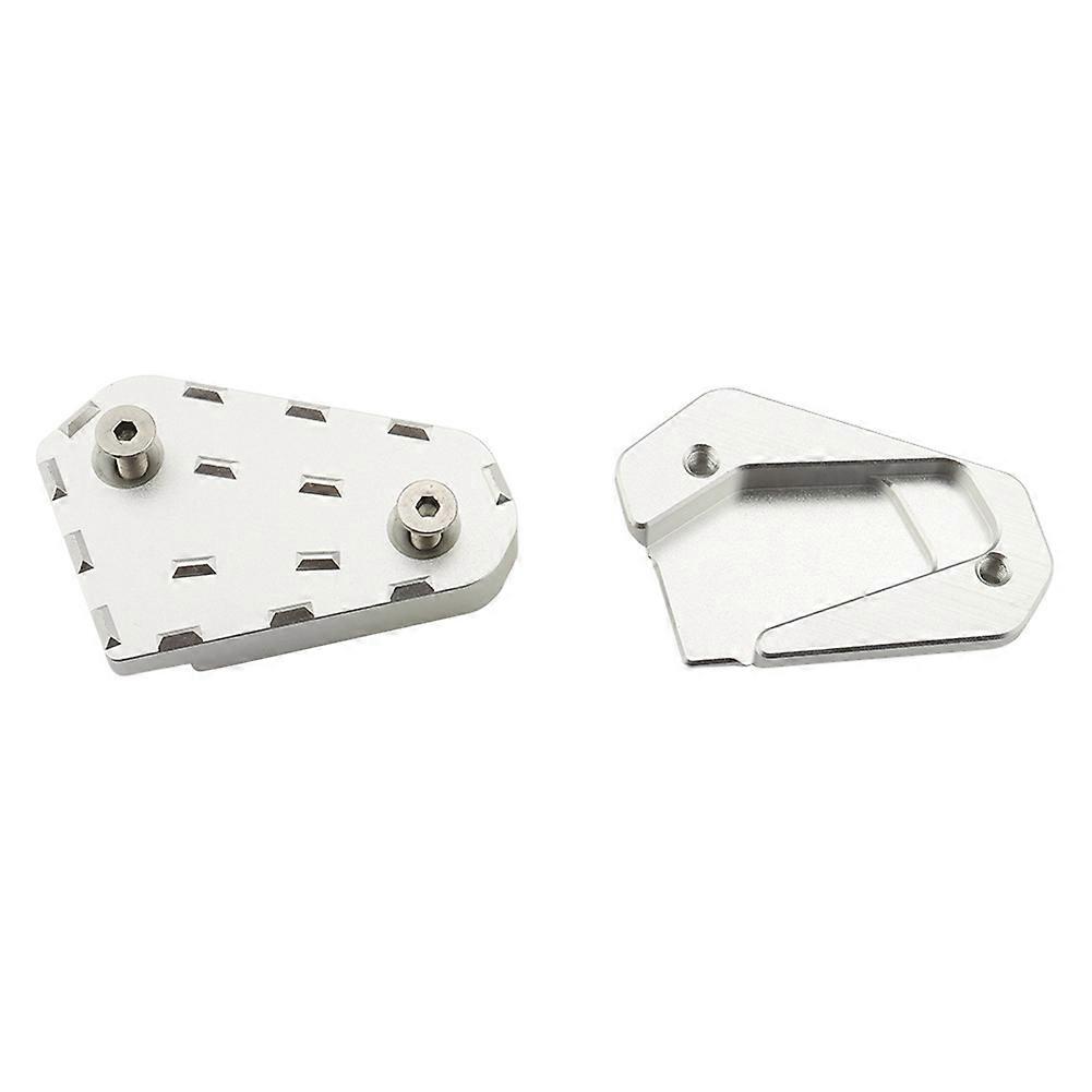 Rear Brake Peg Pad Extension Enlarge Extender for Ducati Silver