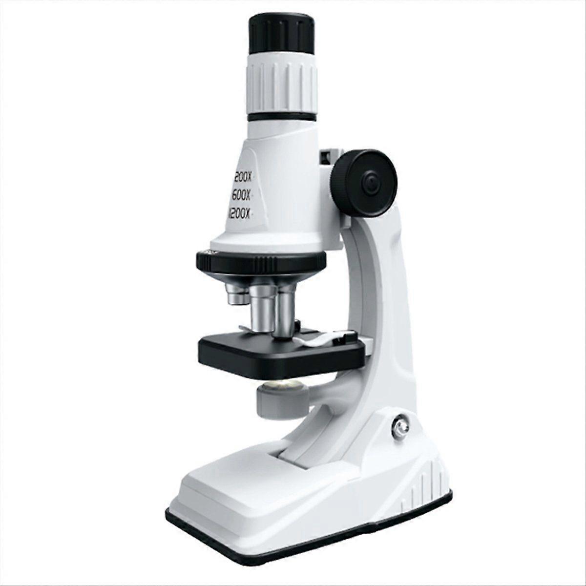 Kids Educational Science Microscope Toy STEM Learning Kit for Student Children Science Experiment T