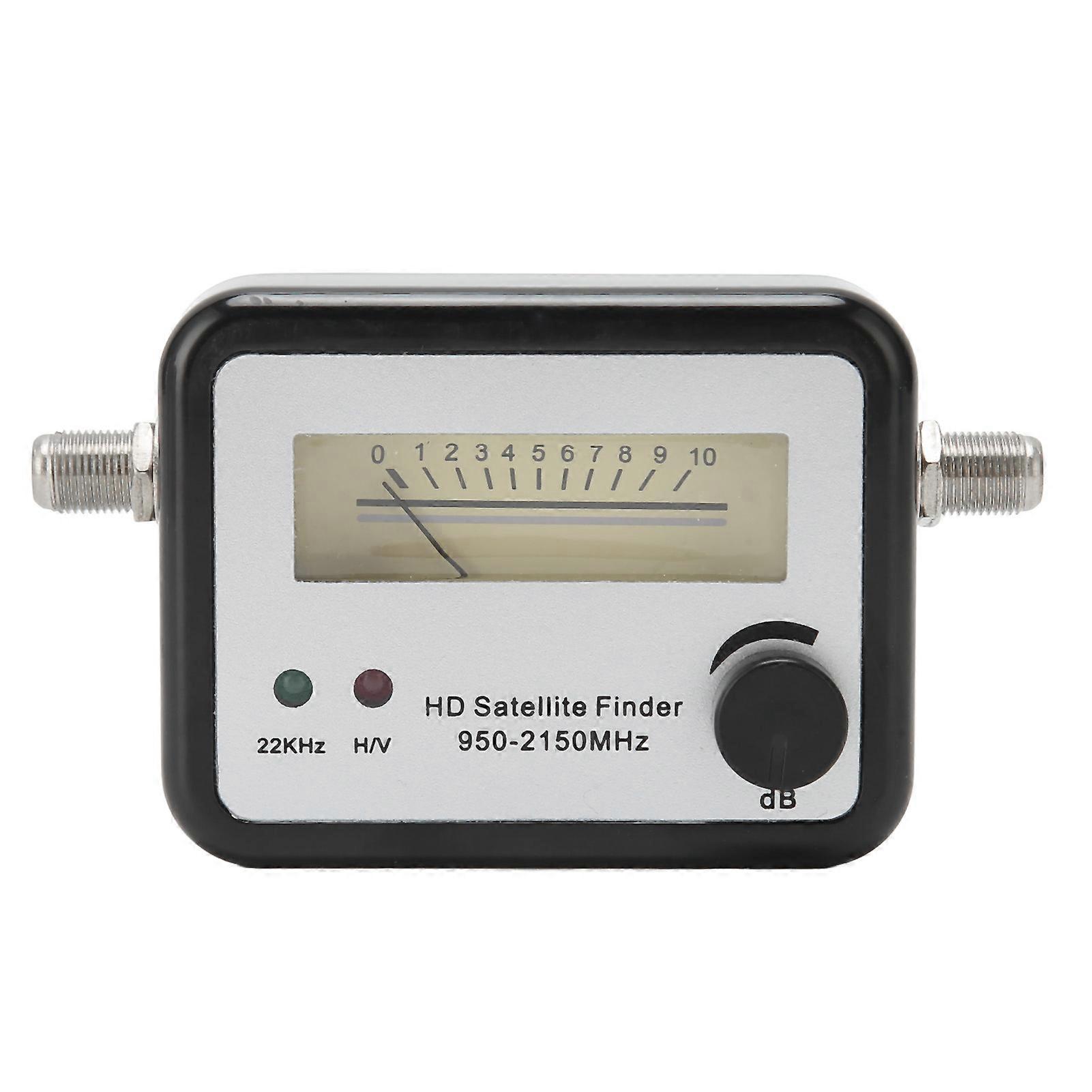 Digital Satellite Signal Finder 950‑2150MHZ TV Antenna Signal Strength Meter with LCD Display for Adjusting Sat Dish