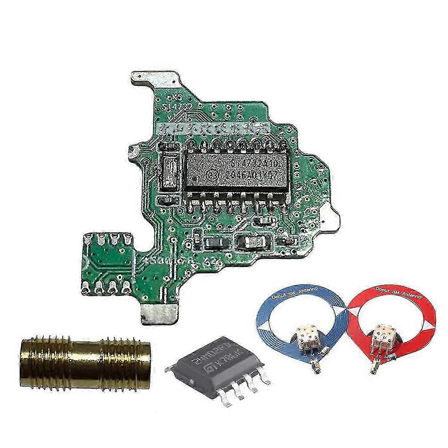 SI4732 Radio Modification Module+2M Chip+2xDonut Antenna