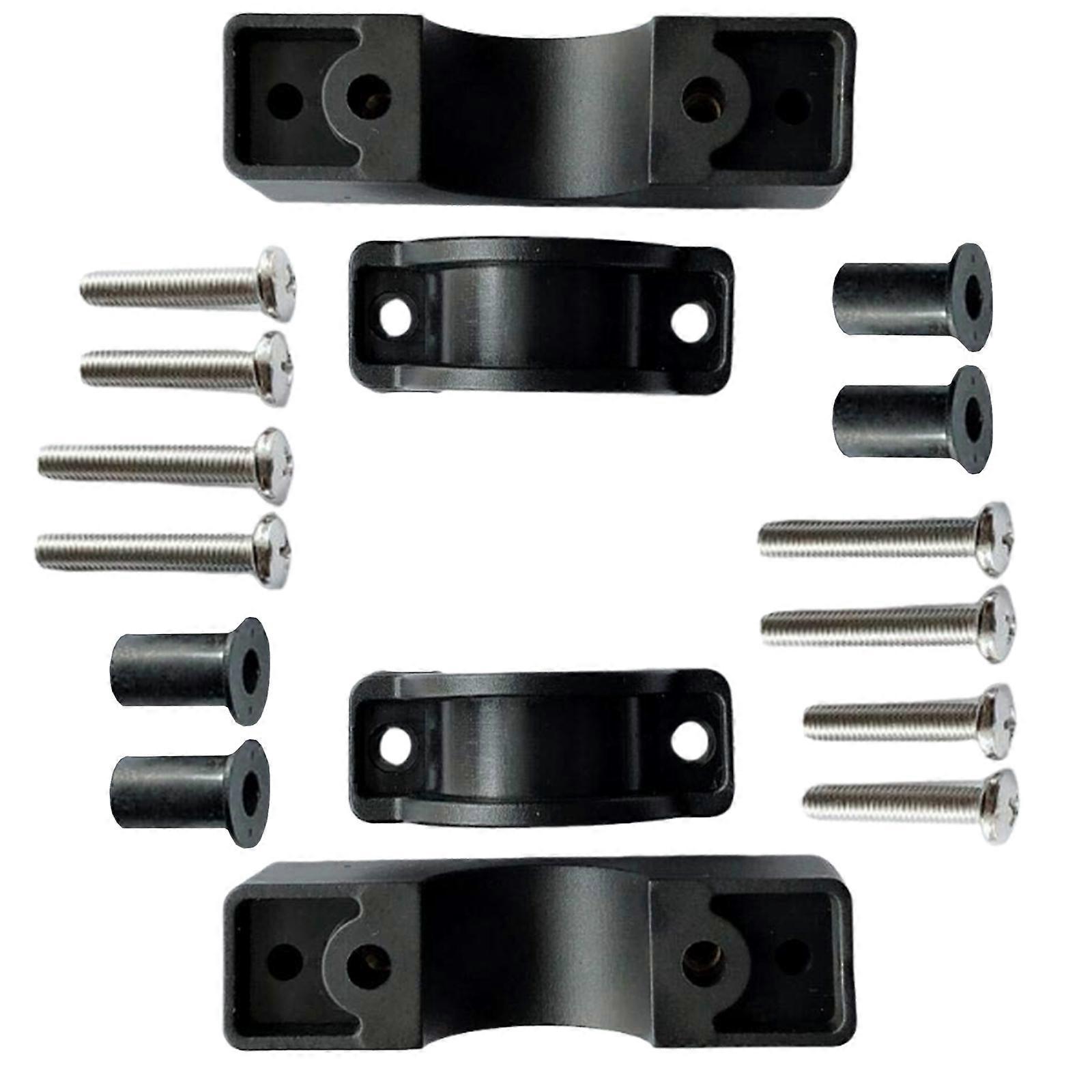 2Pcs Canoes Stabilizers Mounting Bracket Kayaks Canoes Standing Float Stabilizers Outrigger Mount Holder Poles Clip Enduring Multicolor