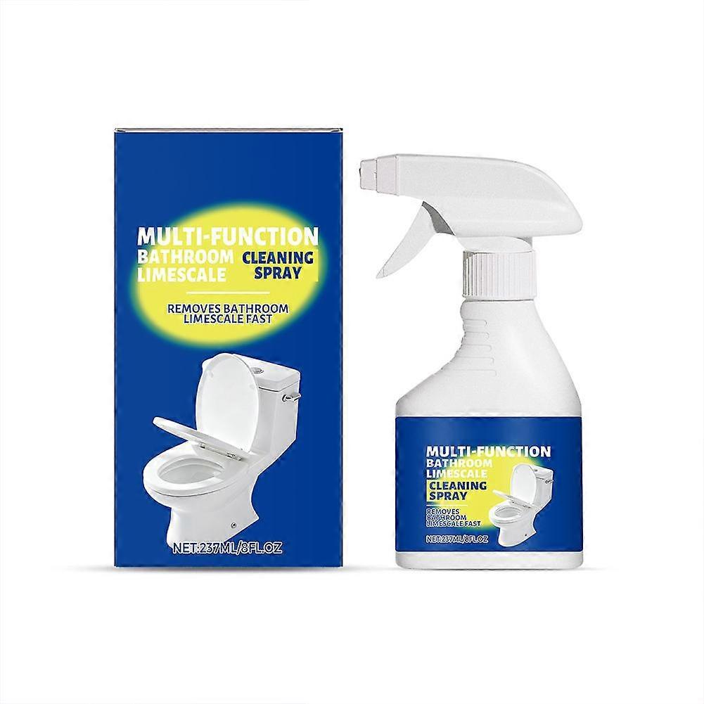 237ml Bathroom Cleaner Spray for Tile Glass and Ceramic Surfaces Multi Action Formula Removes Limescale Soap and Stubborn Stains