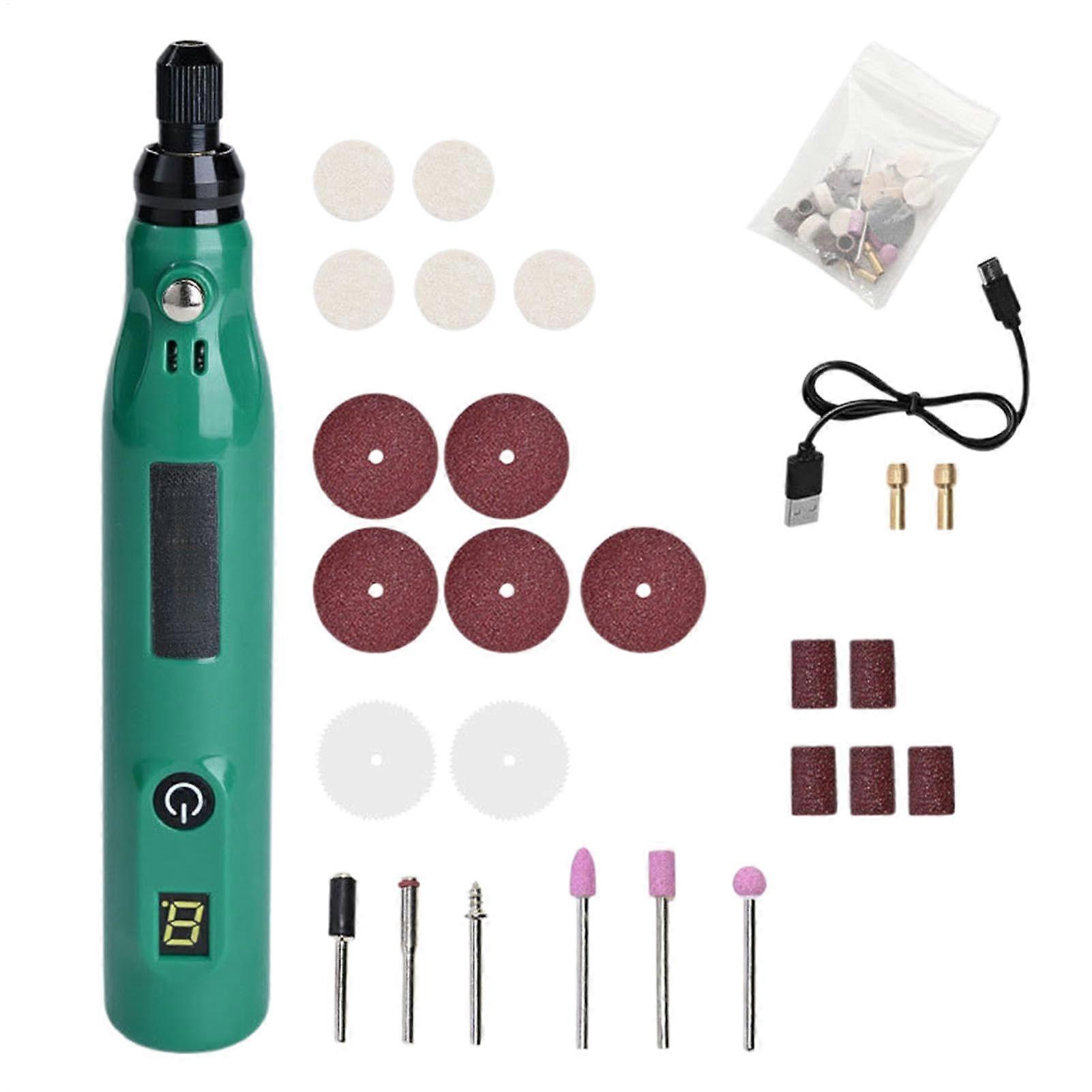 Engraving Tool Pen USB Charging Rotary Tool Multiple Speed Adjustable Handheld Engraver For Wood Carving And Cutting