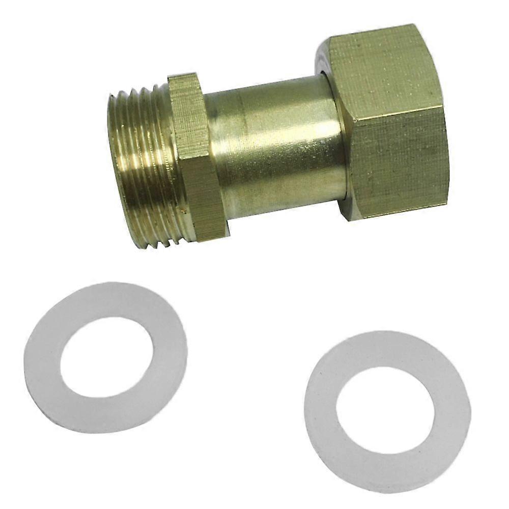 2 Way Brass Thread Adapter Copper Seals Thread Inner Outer Pipe Fitting C