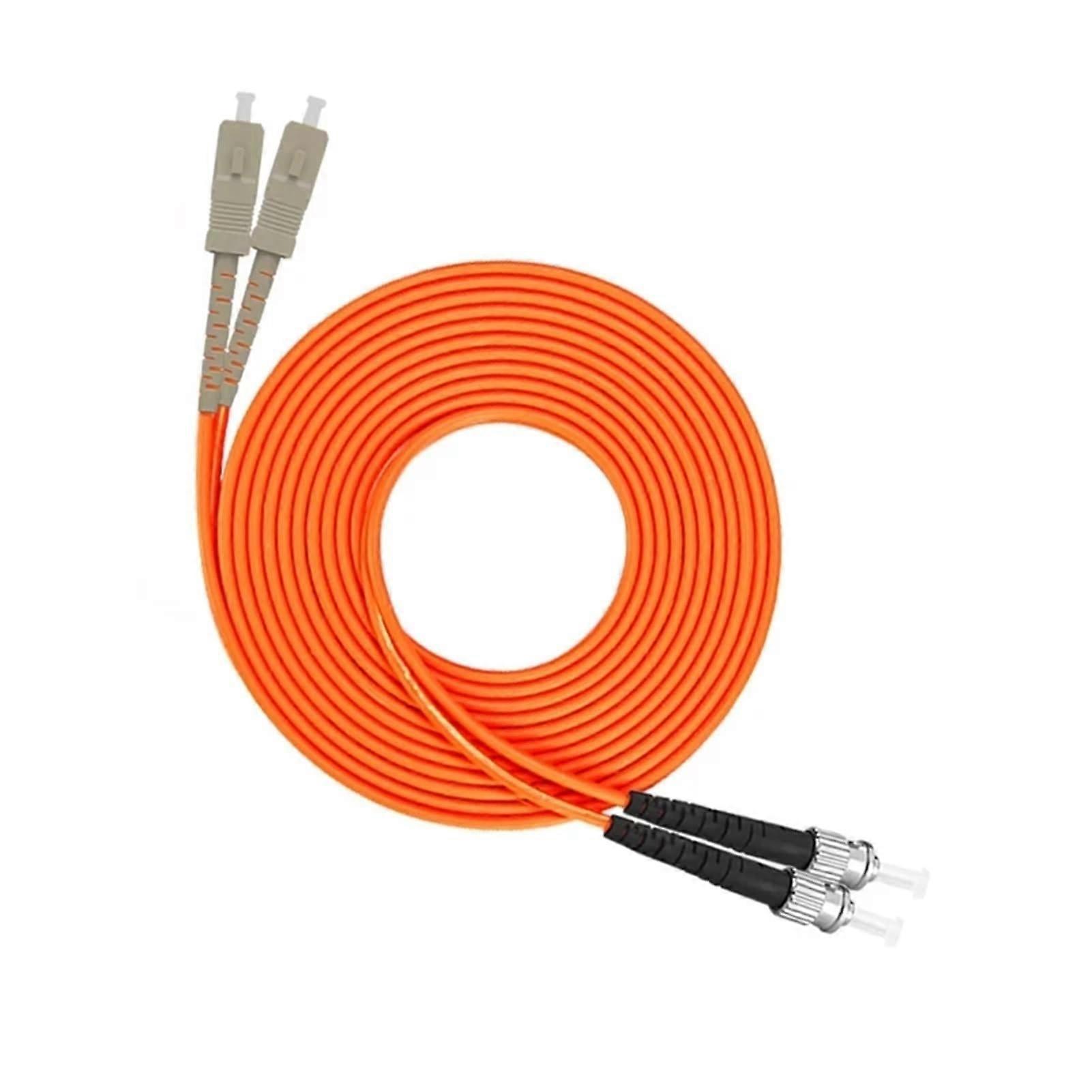 Fiber Optic Patch Cord SCSC LCLC FCFC STST 62.5/125um 10m Multimode Duplex Patch Cable
