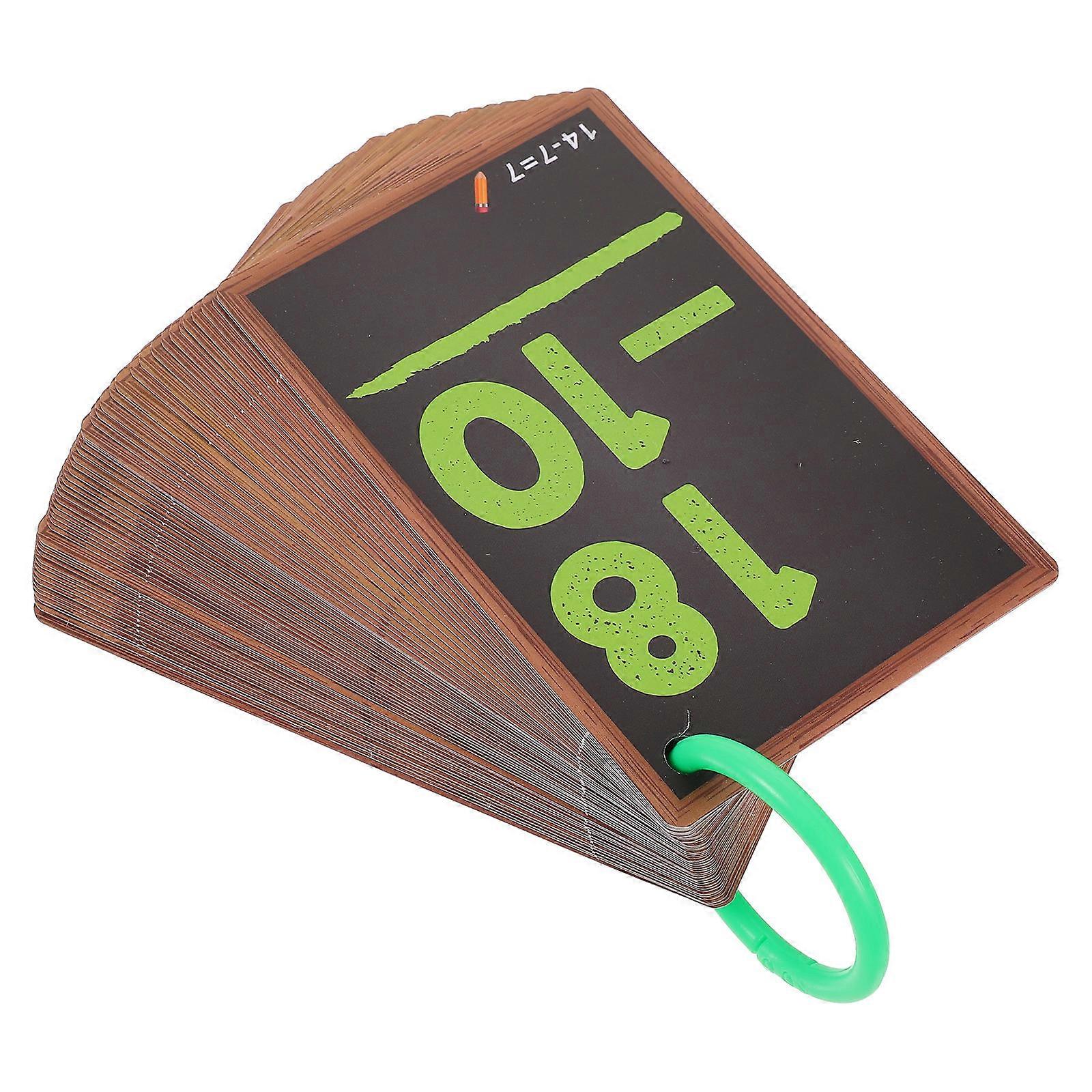 1Set Subtraction Flash Cards for Kids Early Education Math Tools