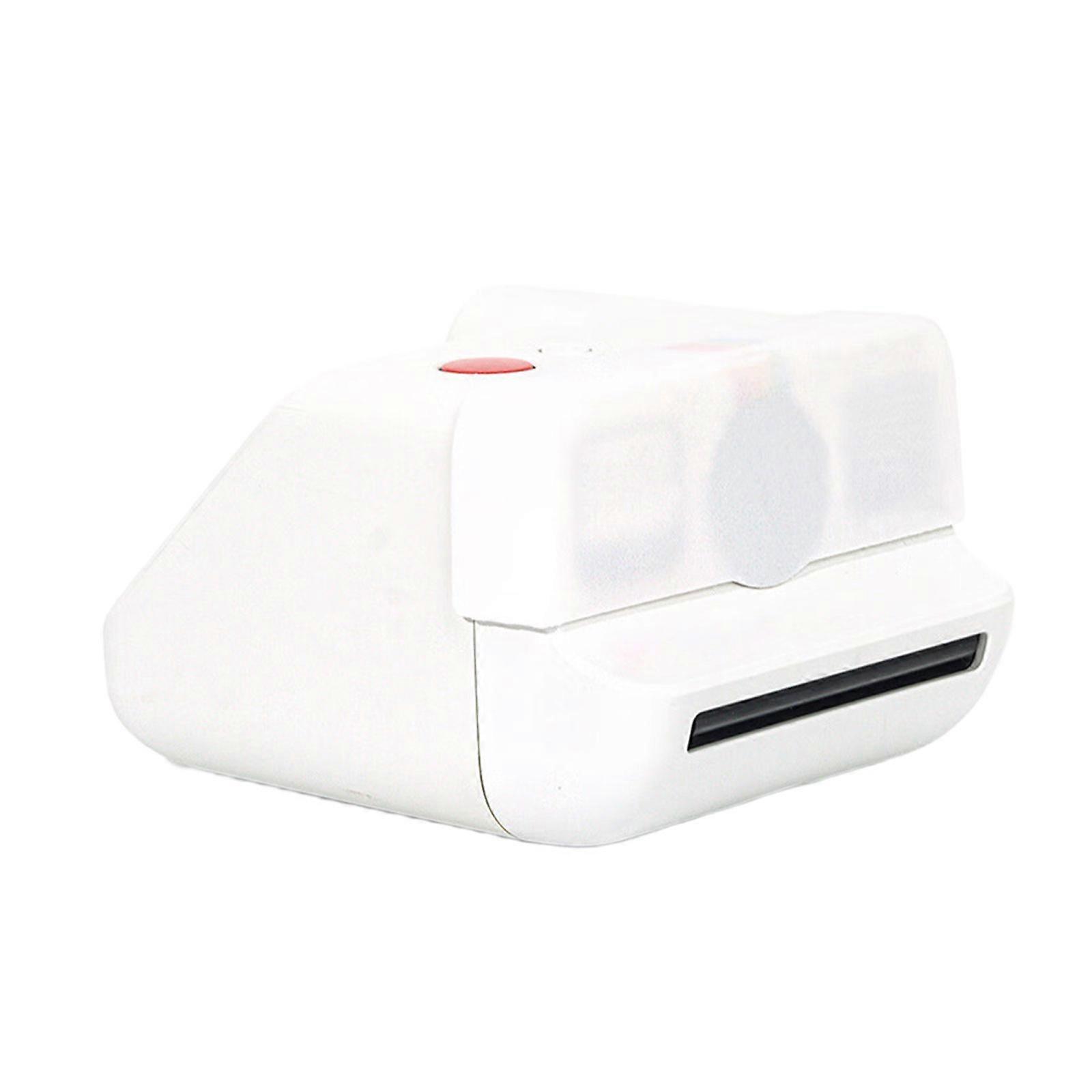 Compact Camera Lens Protector Biodegradable Material One Second Mounting System Shockproof Design For Active Photographers  White