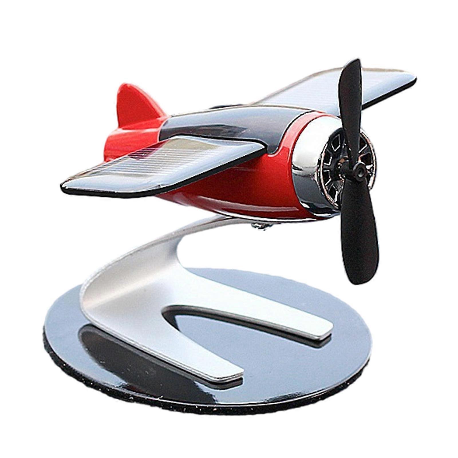 Solar Plane Aromatherapys Diffuser Car Accessory Ornament Perfumes Air Freshers for Refreshing Atmosphere Relaxing Drive Multicolor