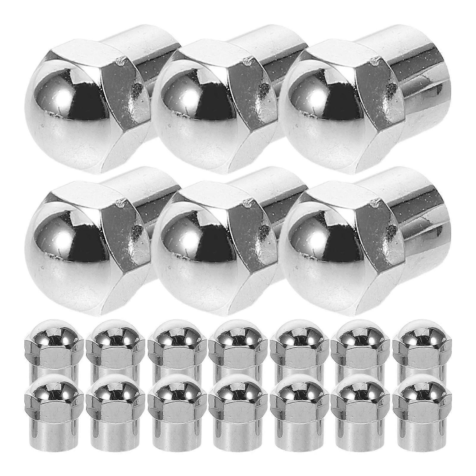 Car Use Tire Valve Stem Caps Plastic 100Pcs Sealed Leakproof Accessories