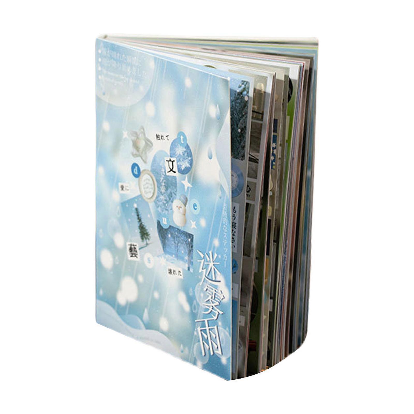 Many Purpose Cartoon Design Sticker Perfects For Travel Journals Home Craft And Interactivet Learning Tools Multicolor