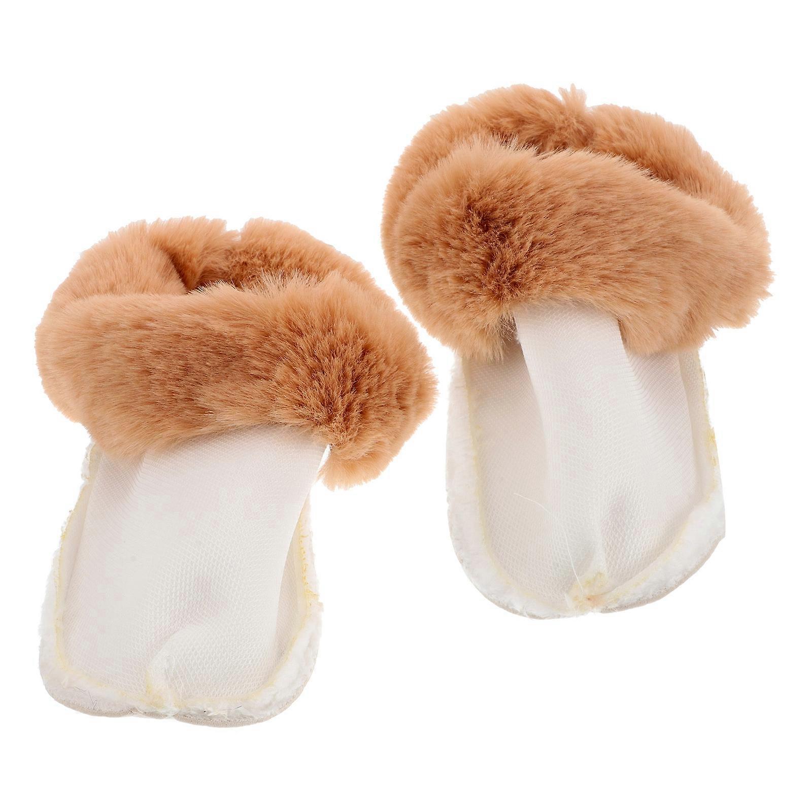 Plush Liner Shoes Clog Liner for Winter 1Pair Soft Removable
