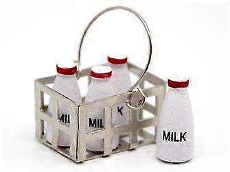 الدمى البيت قفص من الحليب مصغرة الباب خطوة المطبخ البلد متجر التبعي