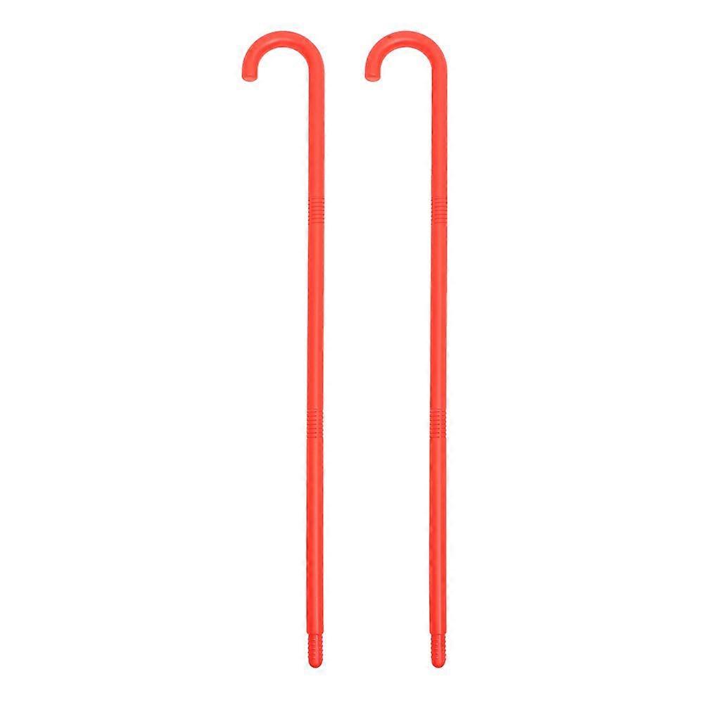 2pcs Kids Dance Cane Stage Performance Dancing Crutch Fancy Cane Walking Stick