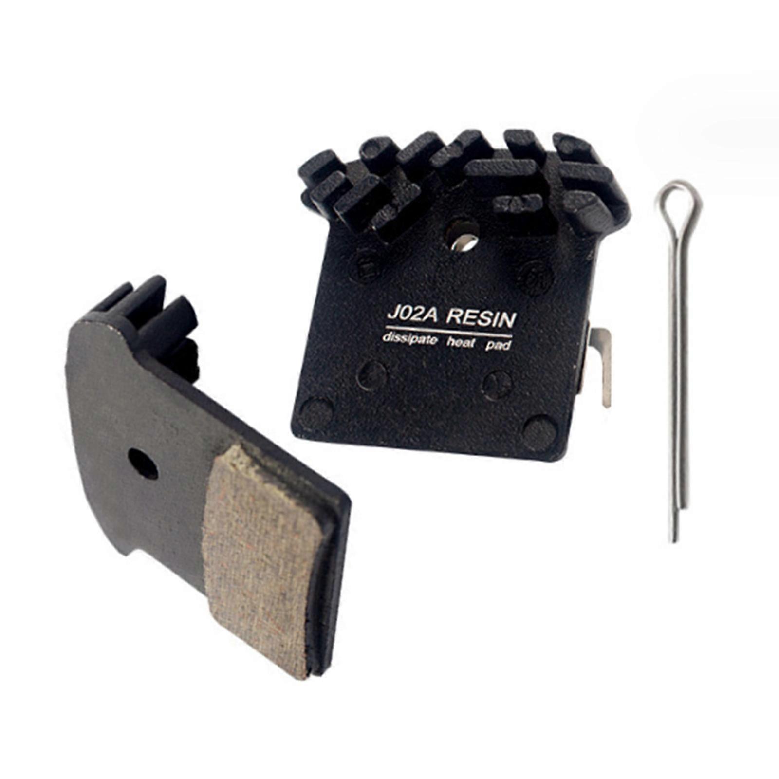 1set Efficient Cooling Brake Pads for Mountain Bikes Long lasting Brake Shoe Pads Block Optimize Your Cycling Experience Multicolor