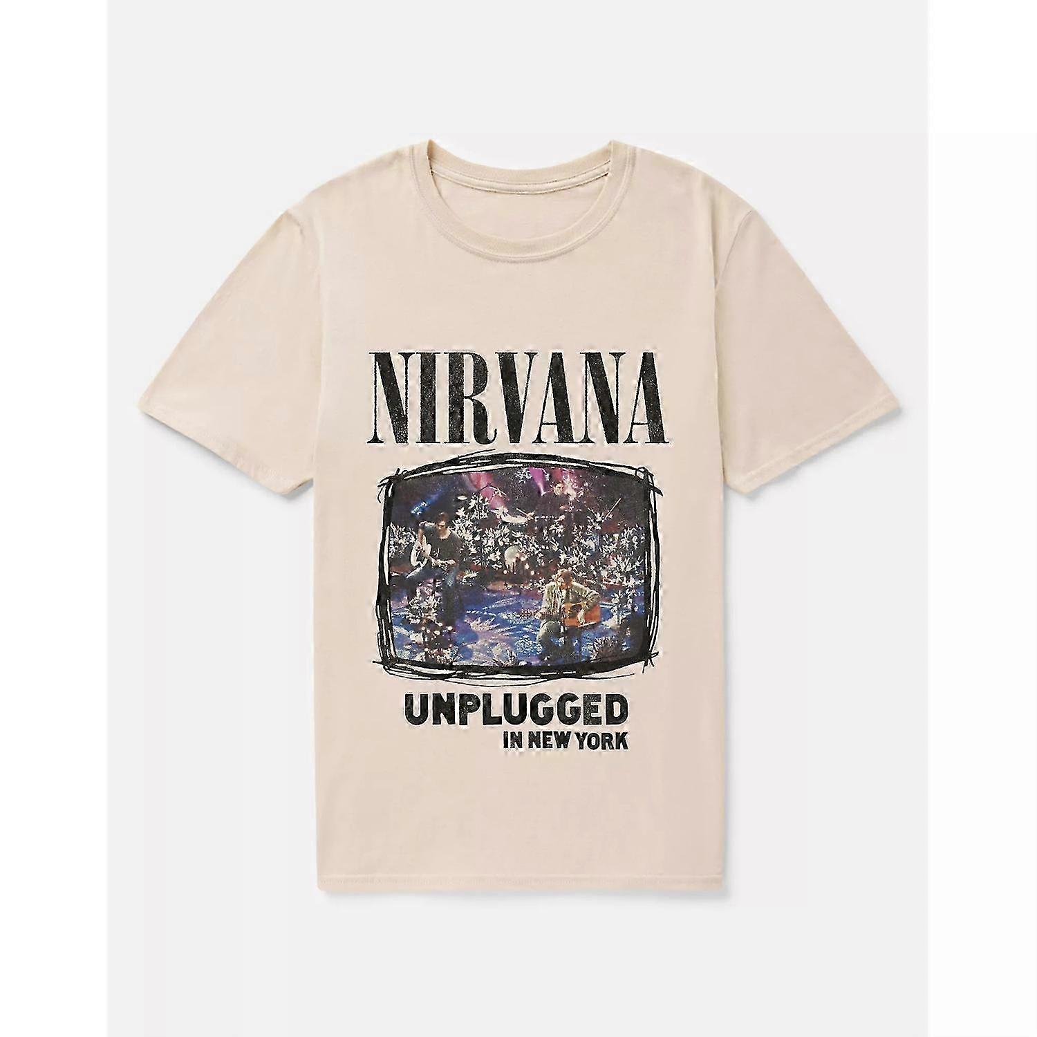 Tričko Unplugged in New York - Nirvana Halloween dárky unisex ROCKINSTONE