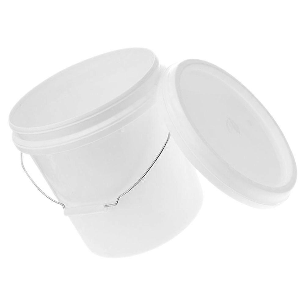 10L Round Bucket Plastic Sealed Storage Paint Bucket with Lid Container