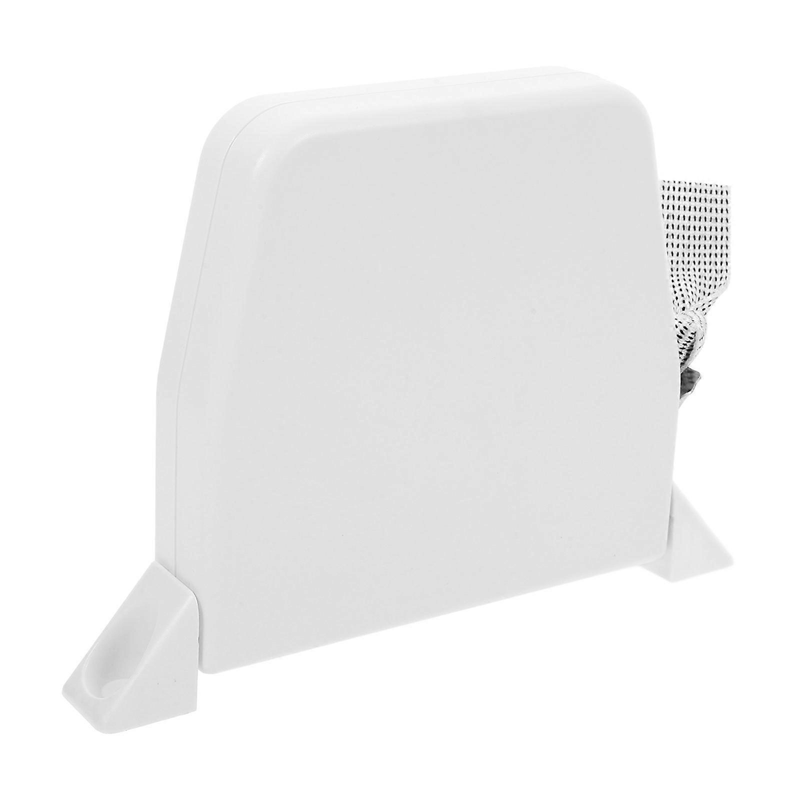 Elegant Blind Cord Winder Holder For Window Shades White Rectangular 1Pack