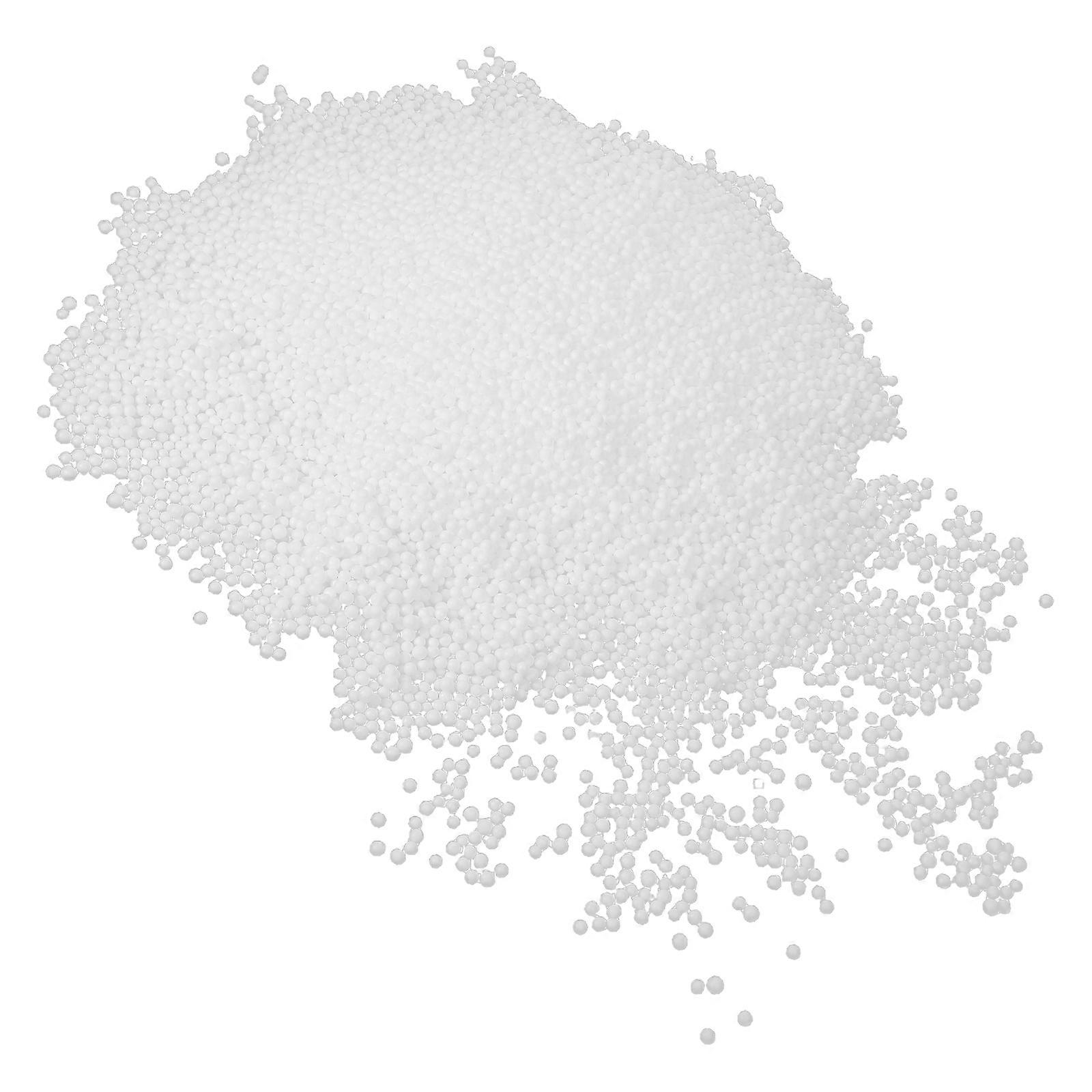 Lazy Sofa Filling Bean Bag Chair Filler Foam for Pillow Stuffing 1 Bag White