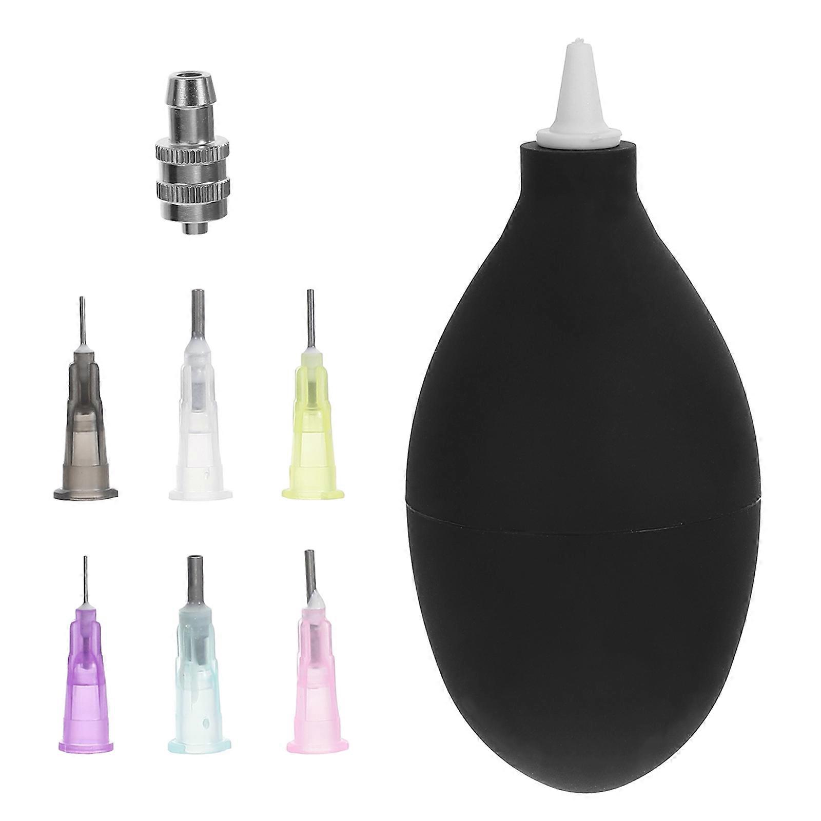 Pottery Glaze Squeeze Bottle with Precision Applicator Tips 1Set for Ceramic Use