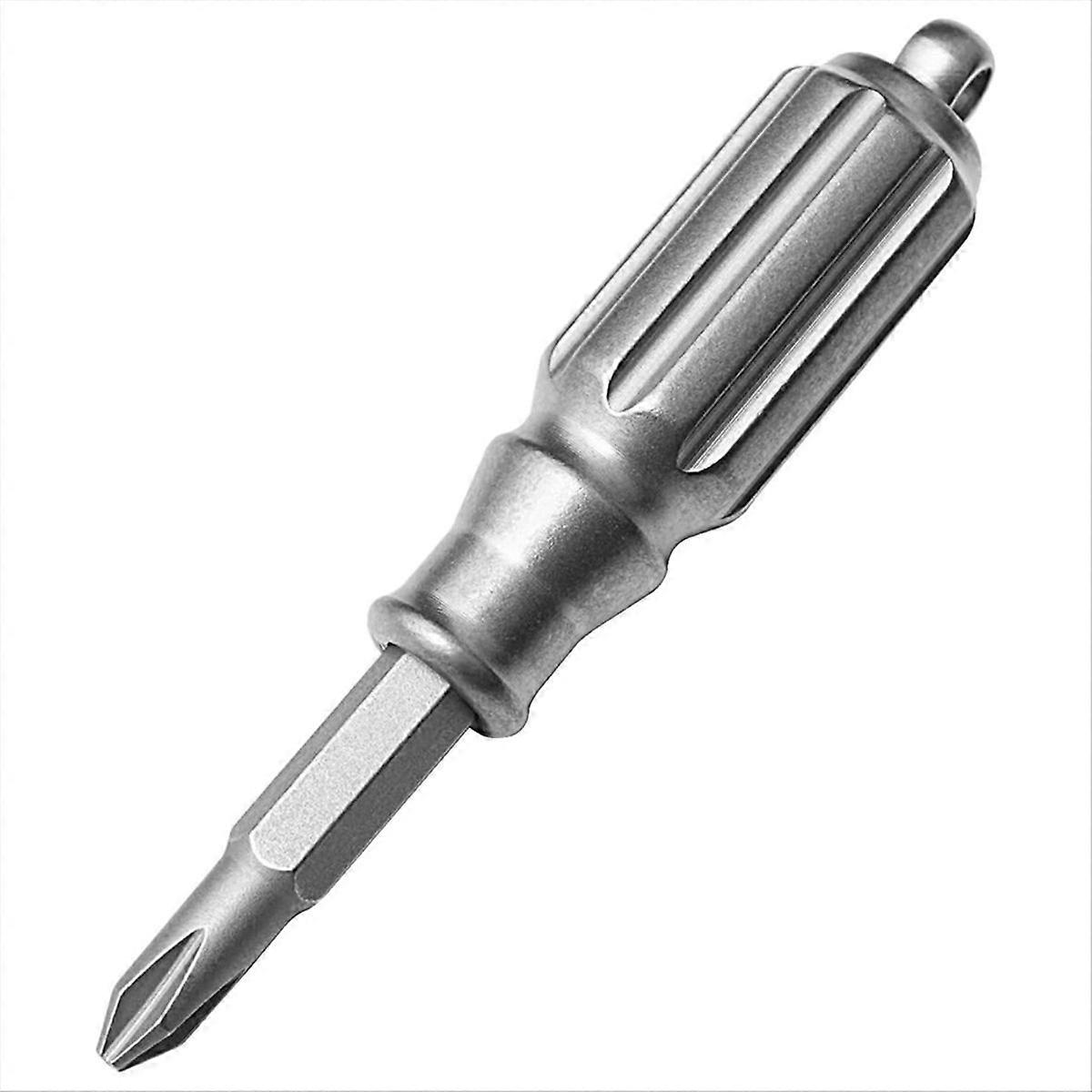 Titanium Mini Screwdriver Keychain-Portable&Magnetic Mini Screwdriver