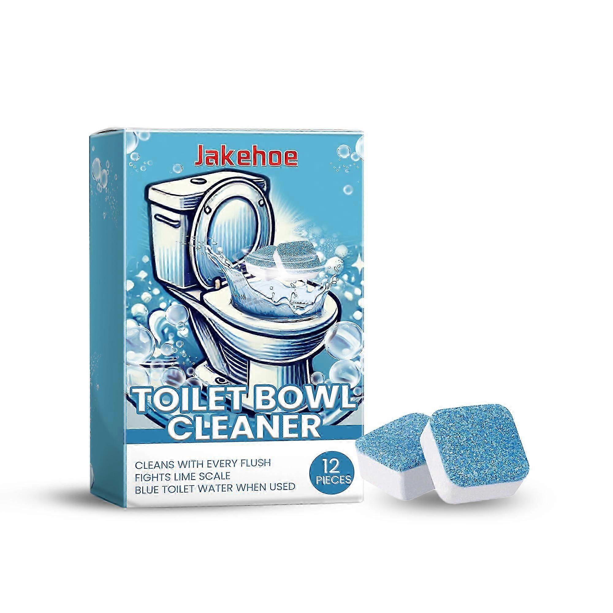 Effervescent Toilet Cleaning Tablets - Powerful Stain Remover