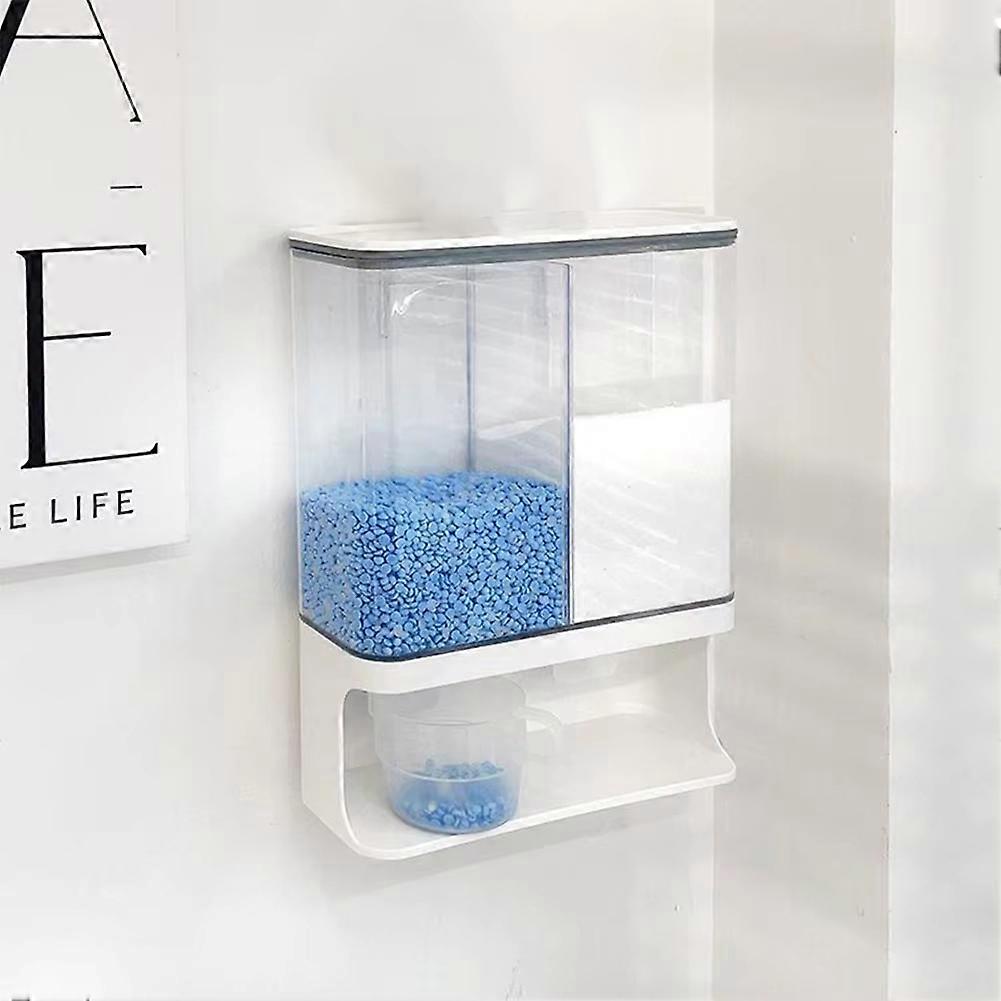 Wall Mounted Laundry Detergent Dispenser - Versatile Storage for Laundry Scent Boosters with Included Cups