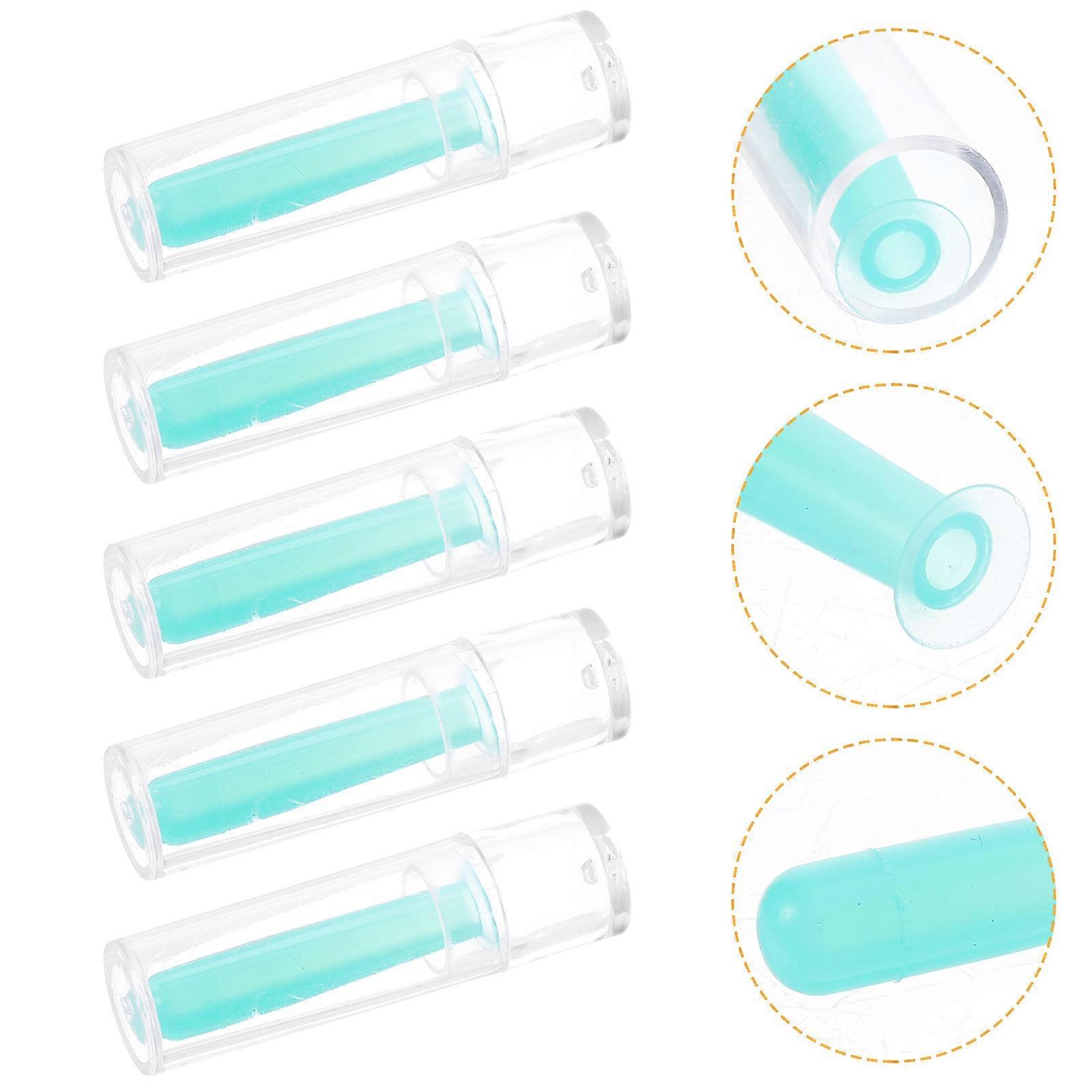 Silicone Contacts Lens Remover Tool for Daily Use Green 60Pcs