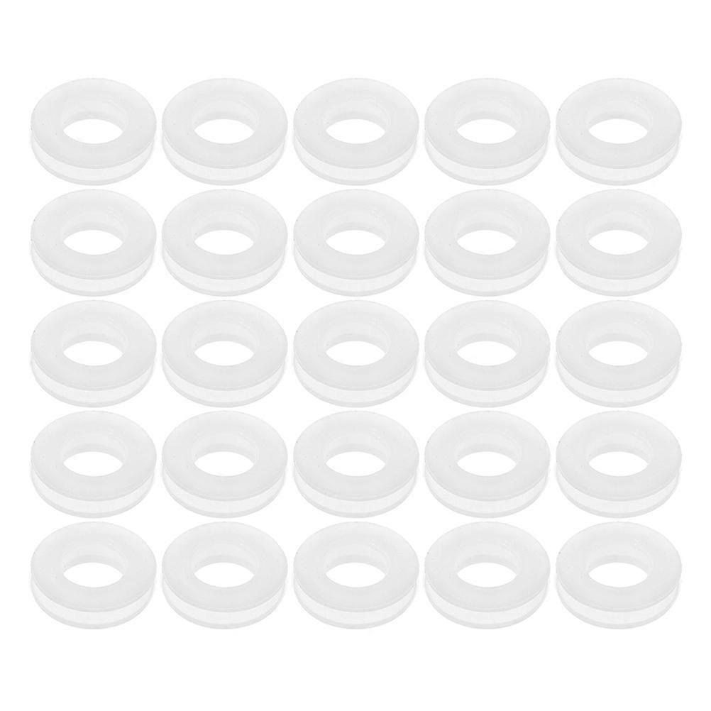 Transparent Ear Clamp Pad for Sensitive Ears Silicone 50Pcs Set