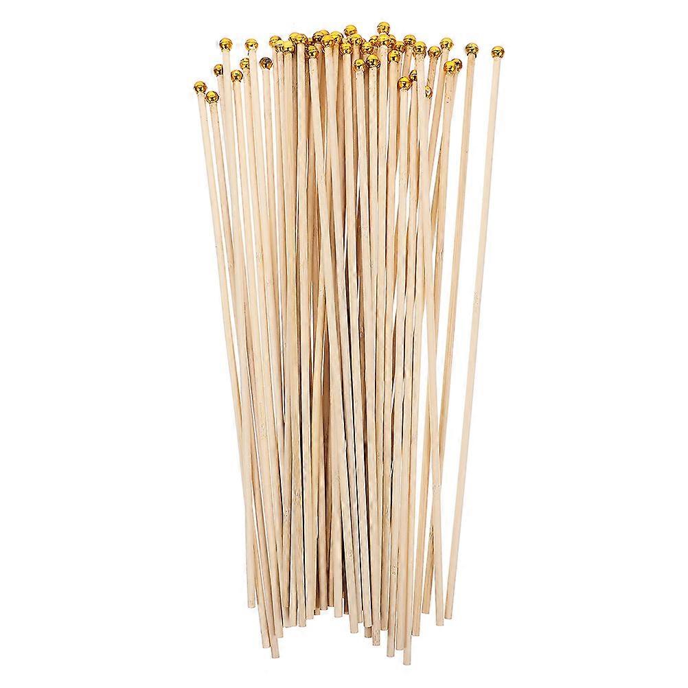 Bamboo Flagpole for Home Use Ivory Color Easy to Install and Carry 100Pcs Small Size Lightweight