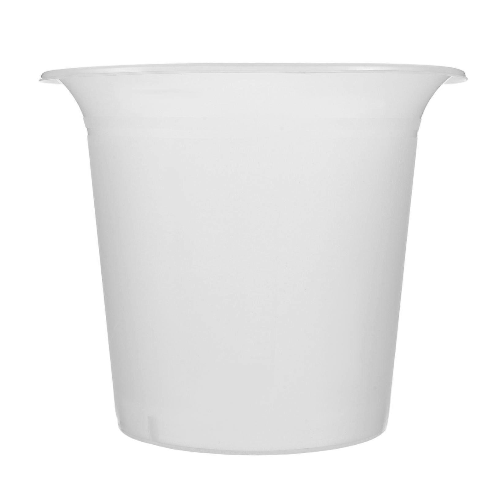 Pee Bucket Potty Urine Tank for Storage with Scale 1 Piece Transparent