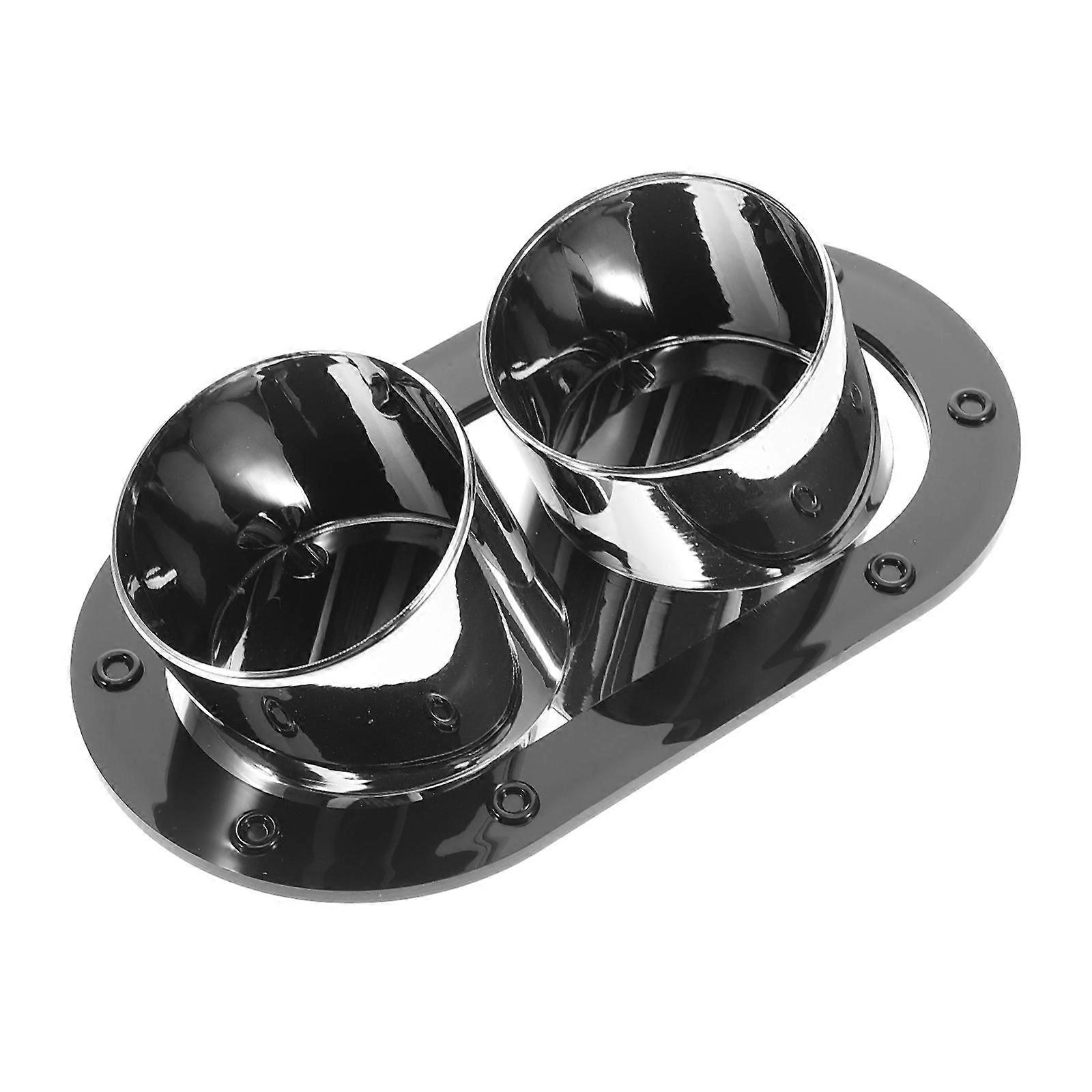 Black Decorative Bumper Accessory for Vehicle