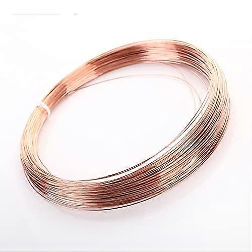 Copper Line T2 99.90% Red Copper Bare Wire 1M OD 3mm Available in 5M, 2M, 1M Lengths and Various Diameters 0.2-5Mm