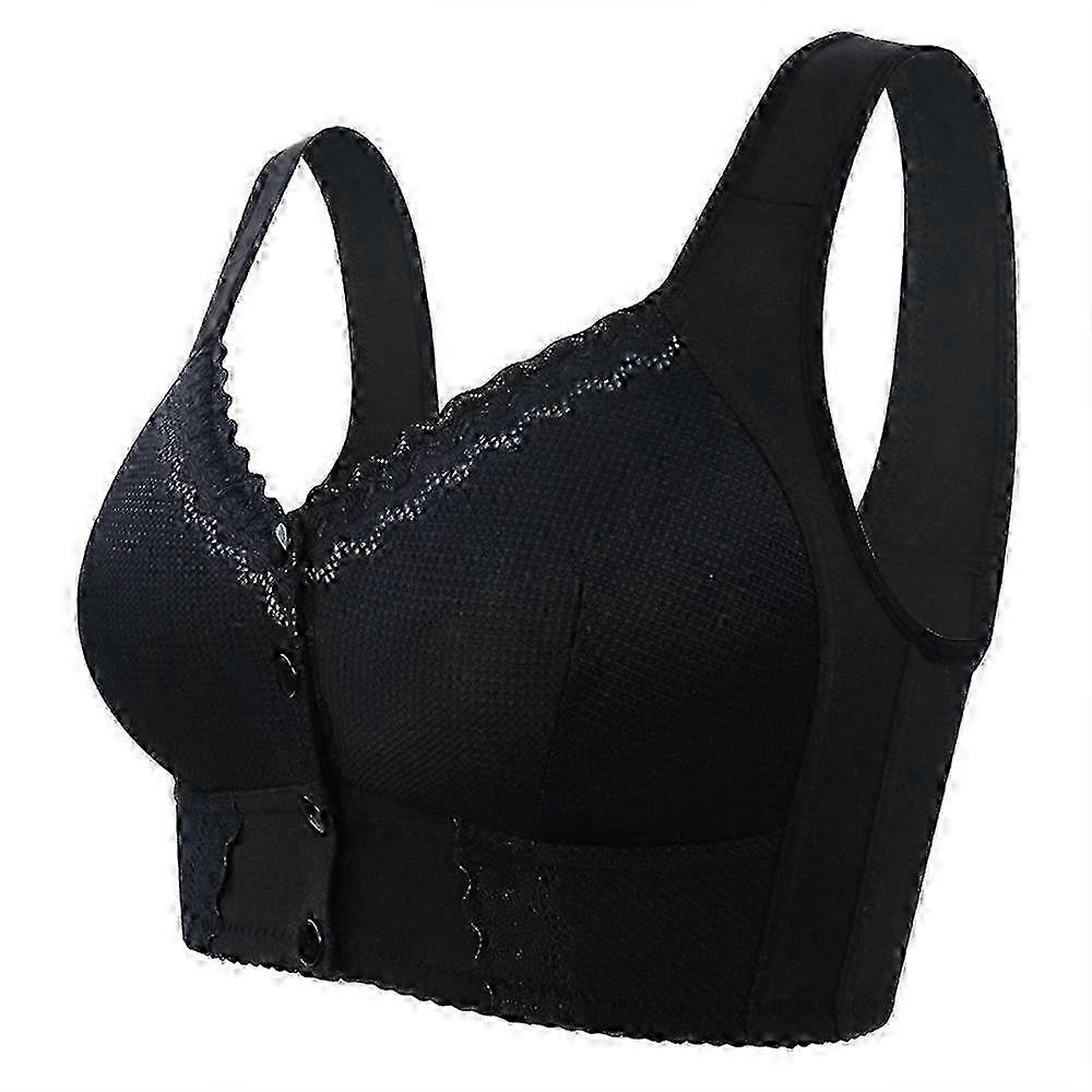 Supportive Full Coverage Bras compatible with Senior Women with Front Snaps