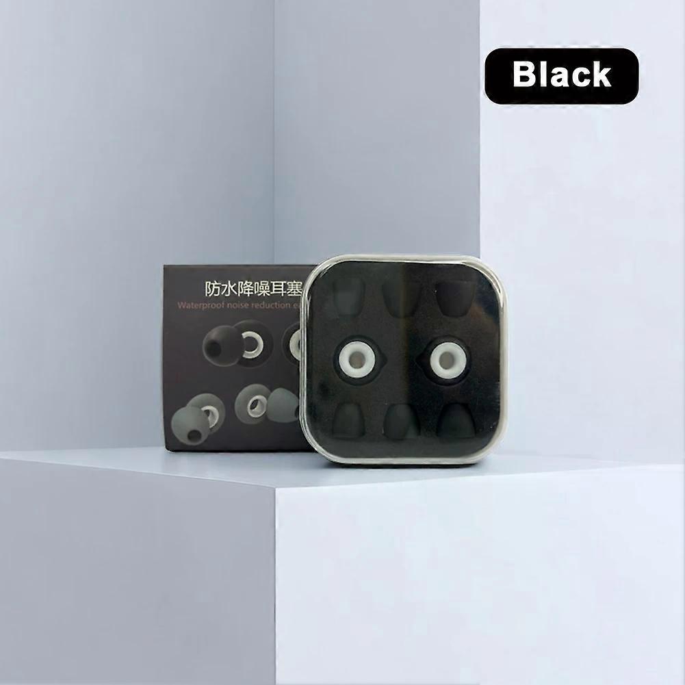 Bouchons d'oreille en Silicone souple, 1 paire, r��duction du bruit du sommeil, Protection du bruit, voyage, r��utilisables, natation, ��tanche