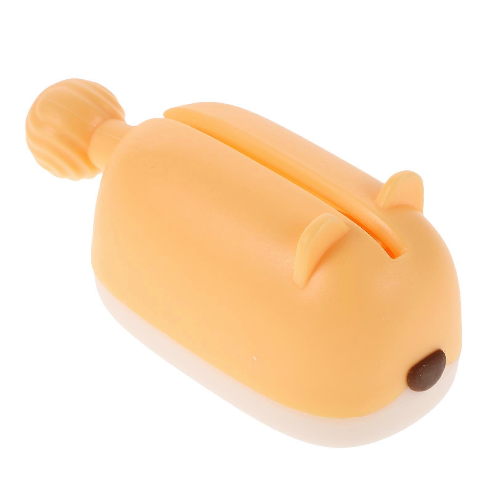 Plastic Toothpaste Tube Roller Squeezer Tool for Bathroom Storage