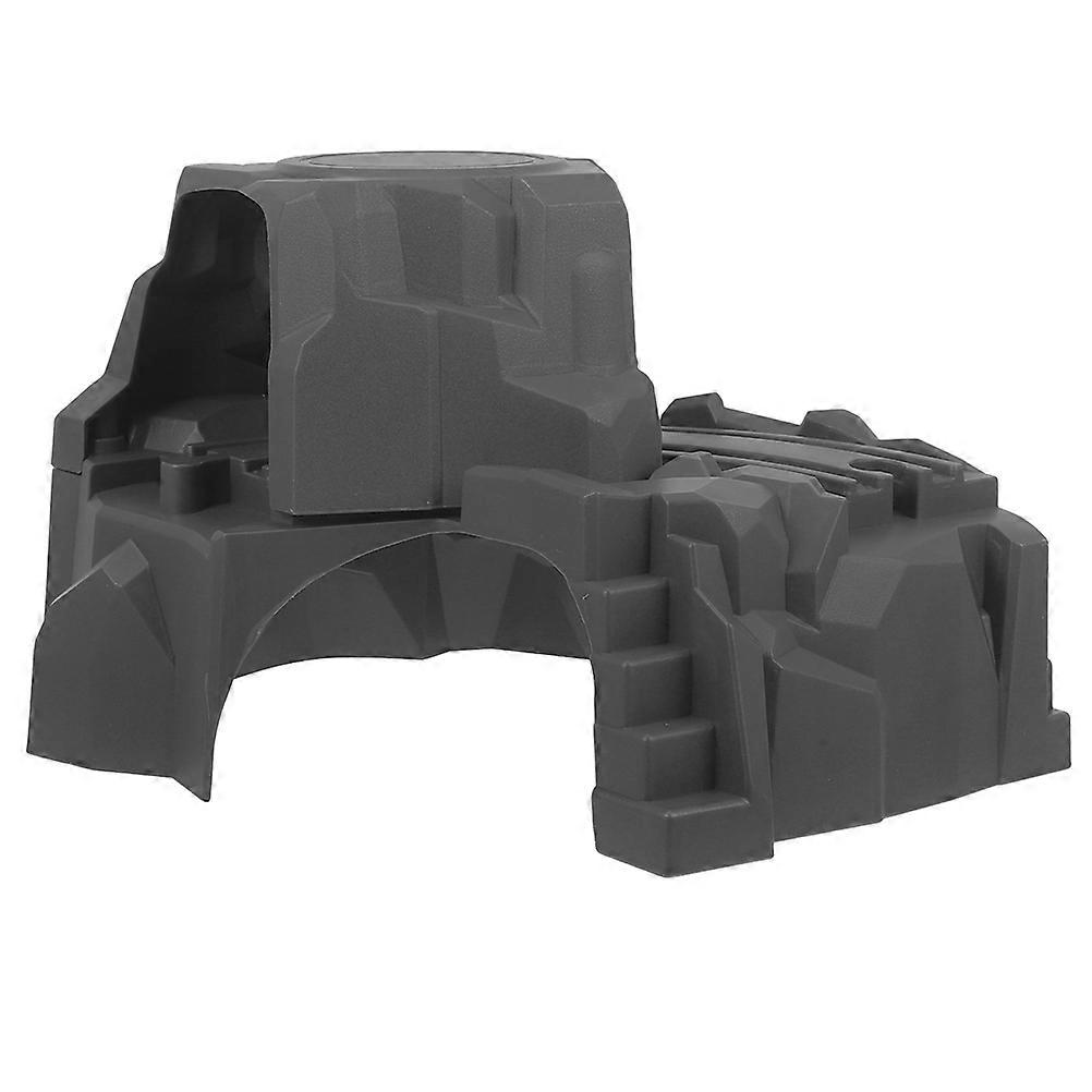 Grey ABS Simulation Train Tunnel Model for Decoration Toy Railway Accessory