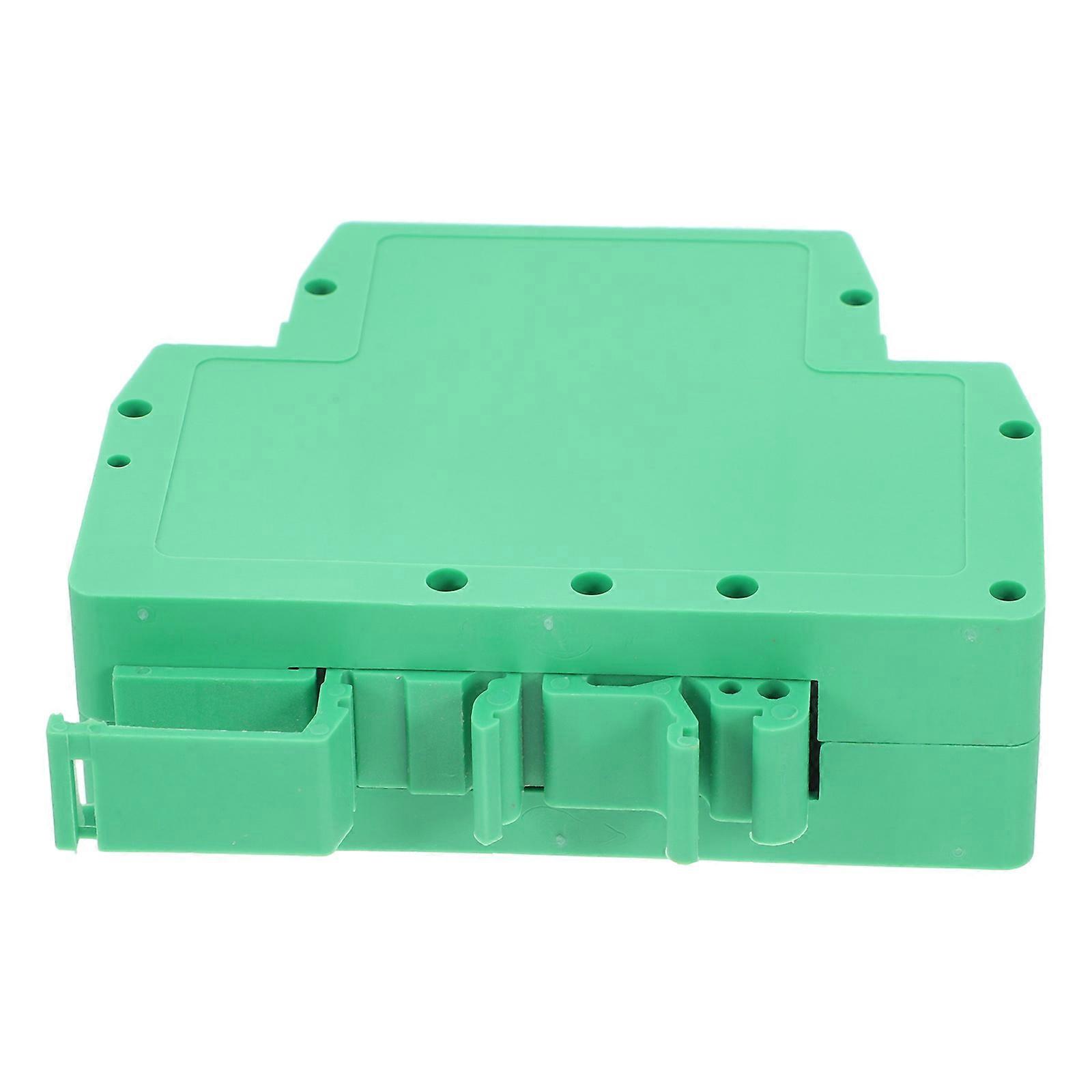 Plastic Din Rail Terminal Box Guide Rail Electrical Box for Industrial Use