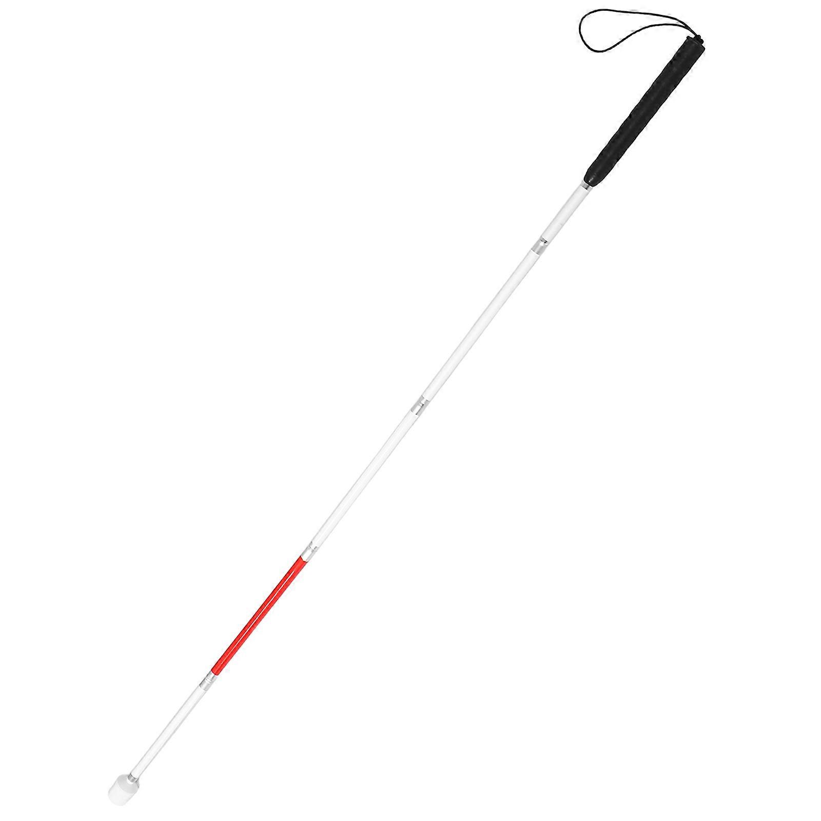 Foldable Walking Cane Durable Aluminum Alloy Blind Cane Walking Stick