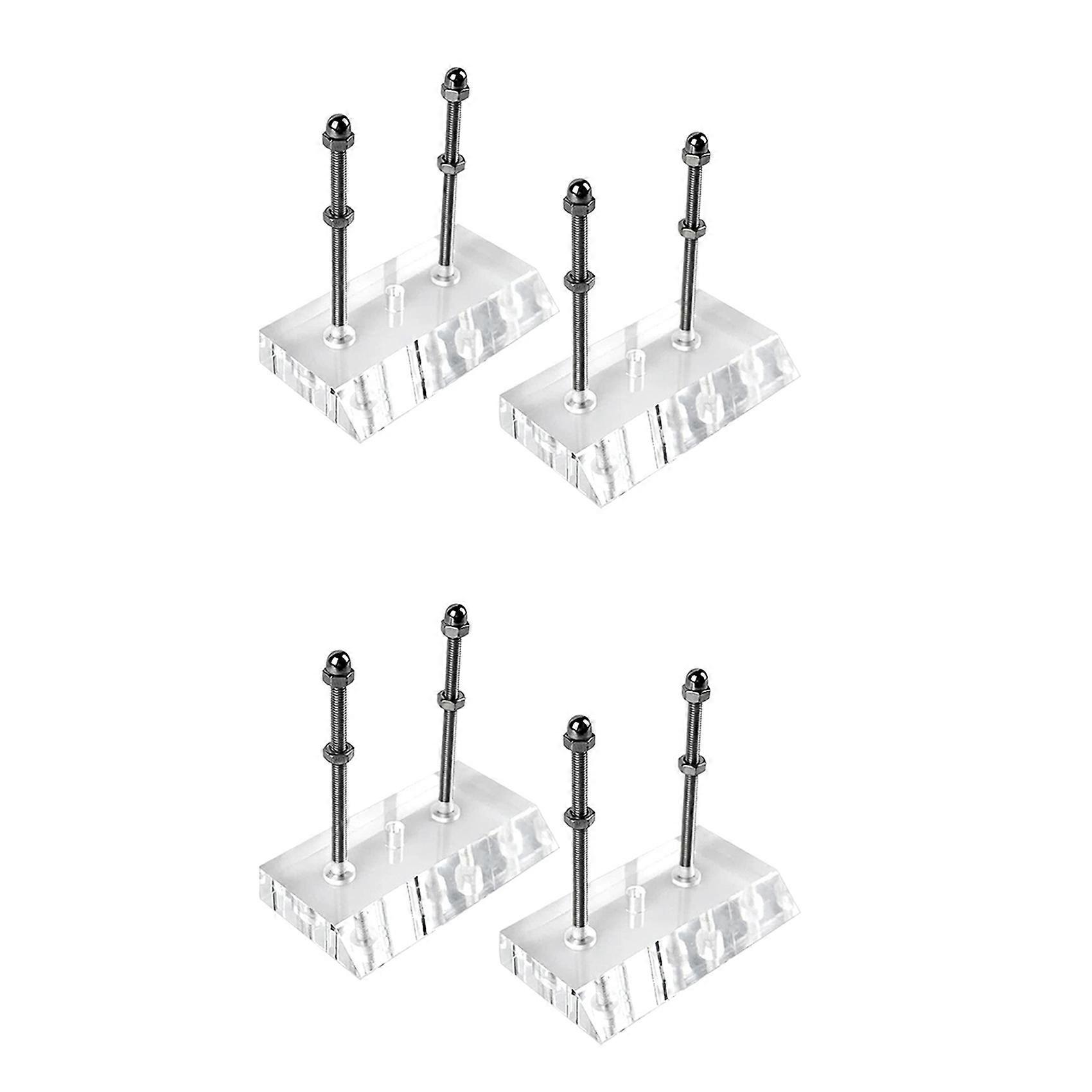 Skateboard Hanger 8PCS Wall Mount Deck Rack for Skateboards Deck Display and Storage