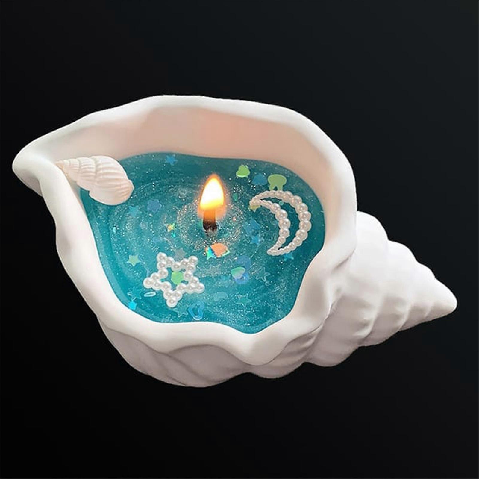 2025 Ocean Wind Quicksand Creative Conch Aromatherapy Candle