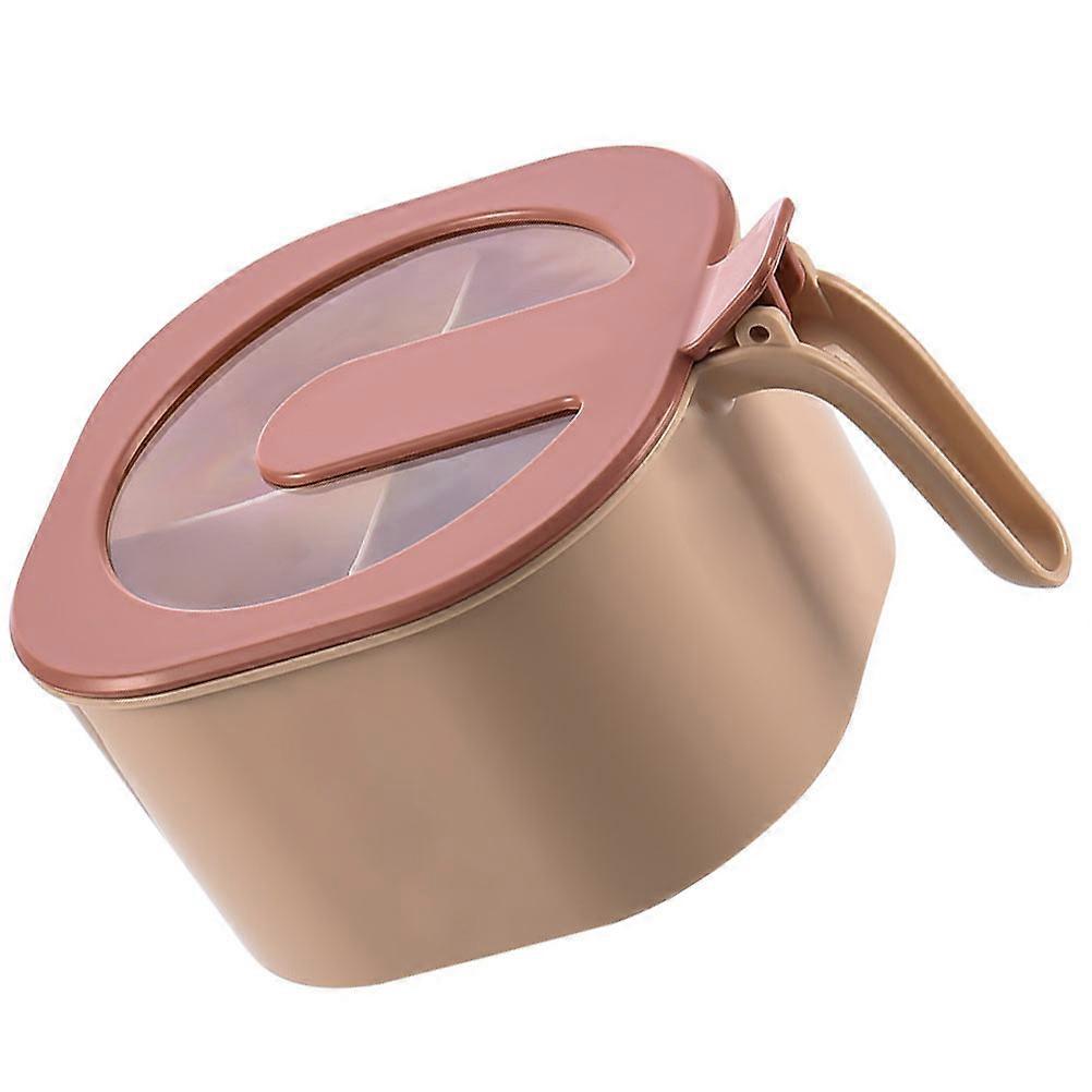 Pink Kitchen Salt Container for Storage Use 1Pcs Seasoning Storage Box