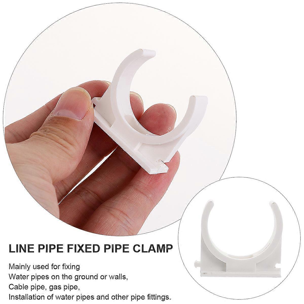 Clips for Pipe Holder Clamps Cable Management Durable Design 100Pack