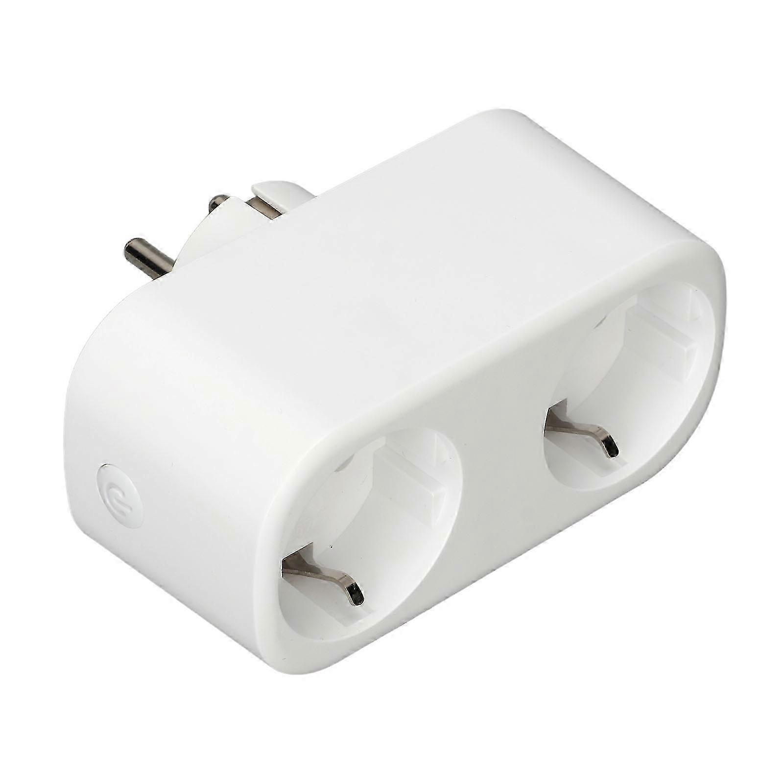 EU Wifi Smart Plug Wifi Dual Outlets 26-27s