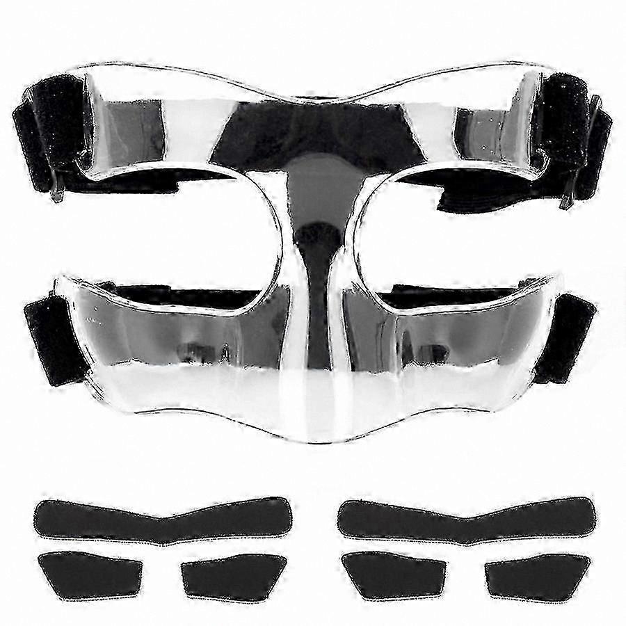 Padded Nose Protector for Sports Training with Adjustable Face Guard