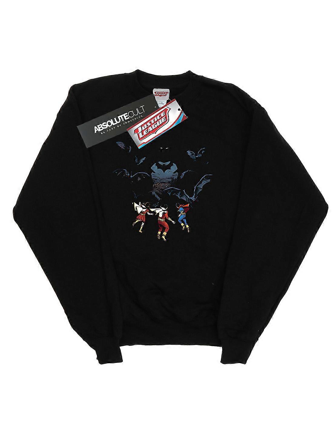 DC Comics Men's Batman Shadow Bats Sweatshirt