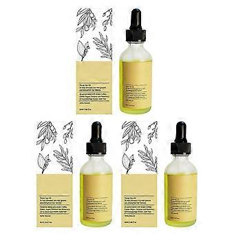 Hair Growth Oil, Natural, with Biotin, Castor , Argan & Rosemary, Effective Serum for Damaged Hair