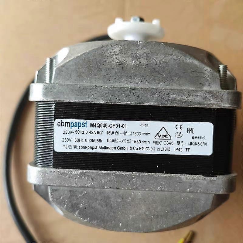 M4Q045CF0101 230V 16W Freezer Fan Motor Low Noise  Efficiency Refrigerator Replacement