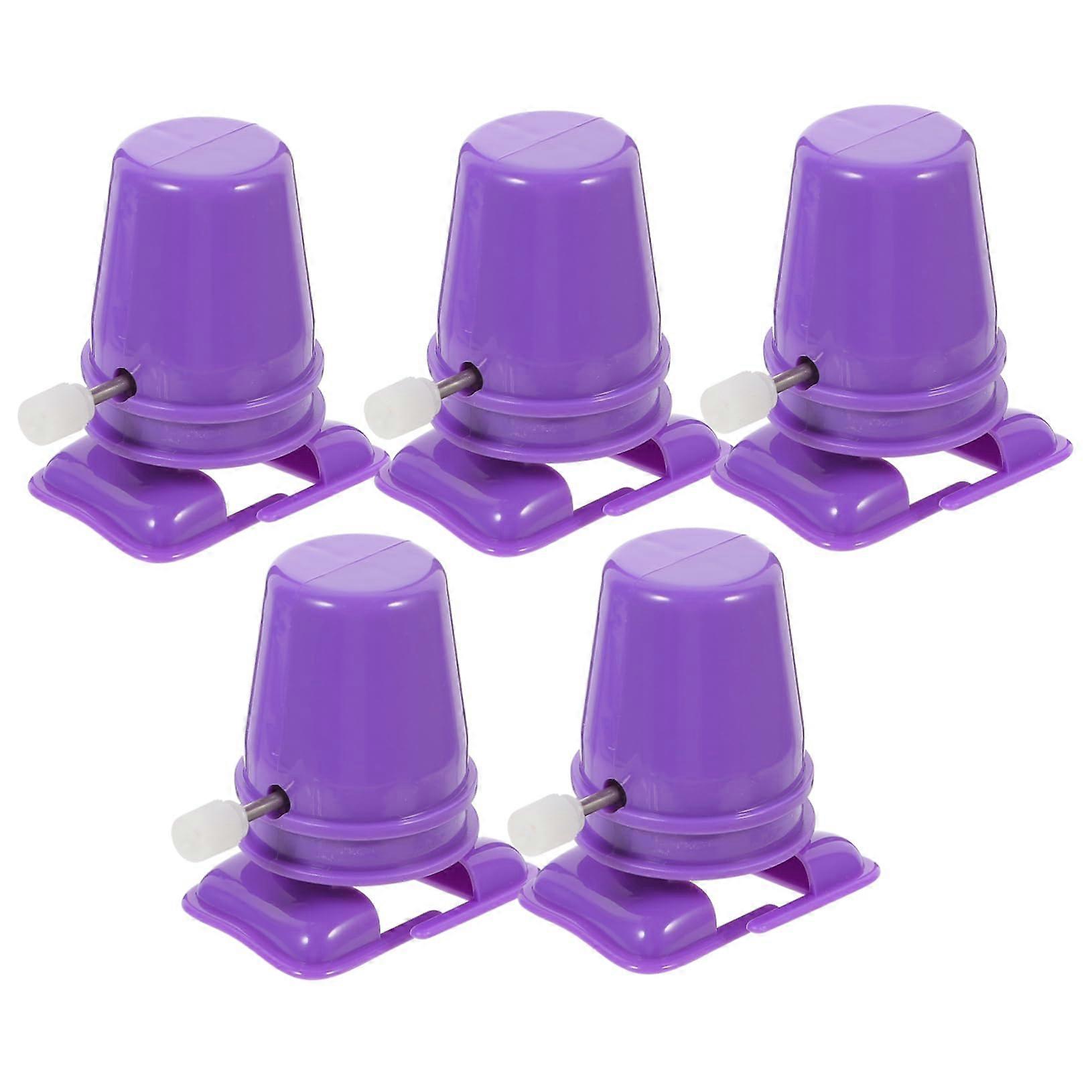 5Pcs Wind Up Robot Kit with Durable Clockwork Walking Mechanism for DIY Creative Crafts