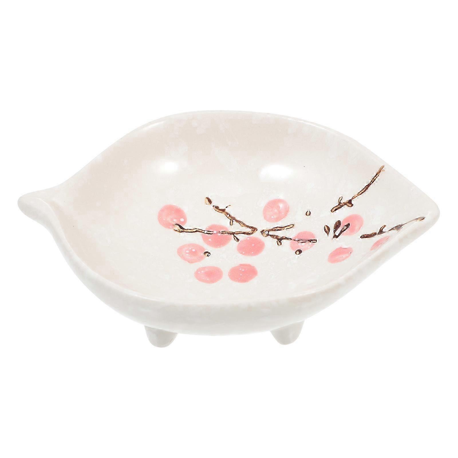 Ceramic Hedgehog Bowl for Hamster Food -Resistant Style