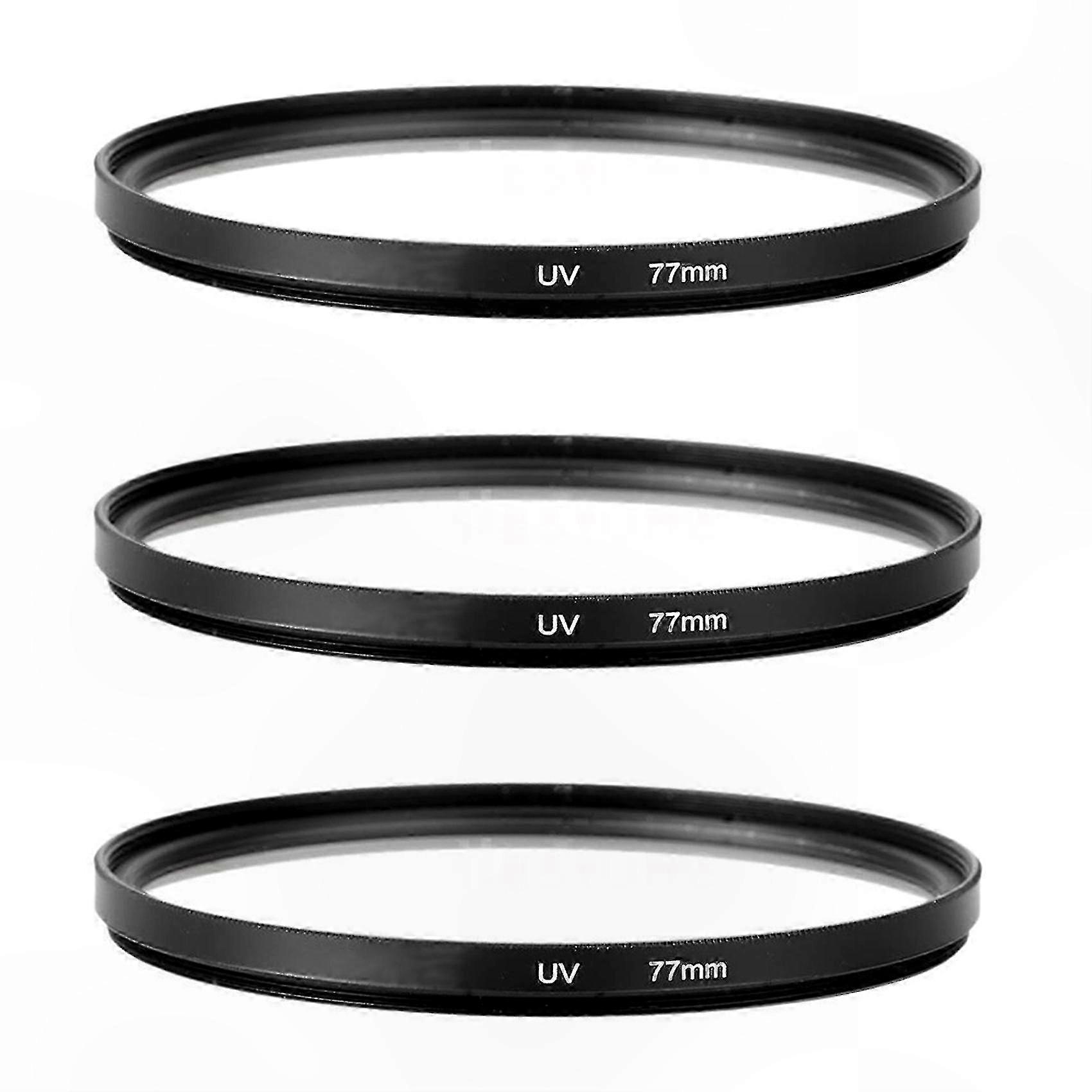 77-mm-UV-Filter für DSLR-Kameraobjektive (2er-Pack)